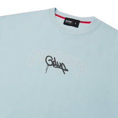 Geedup Core Handstyle T-Shirt 'Cool Blue/ Black' (2025)