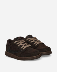 Travis Scott 1 Low (TD) Sneakers Velvet Brown / Dark Mocha