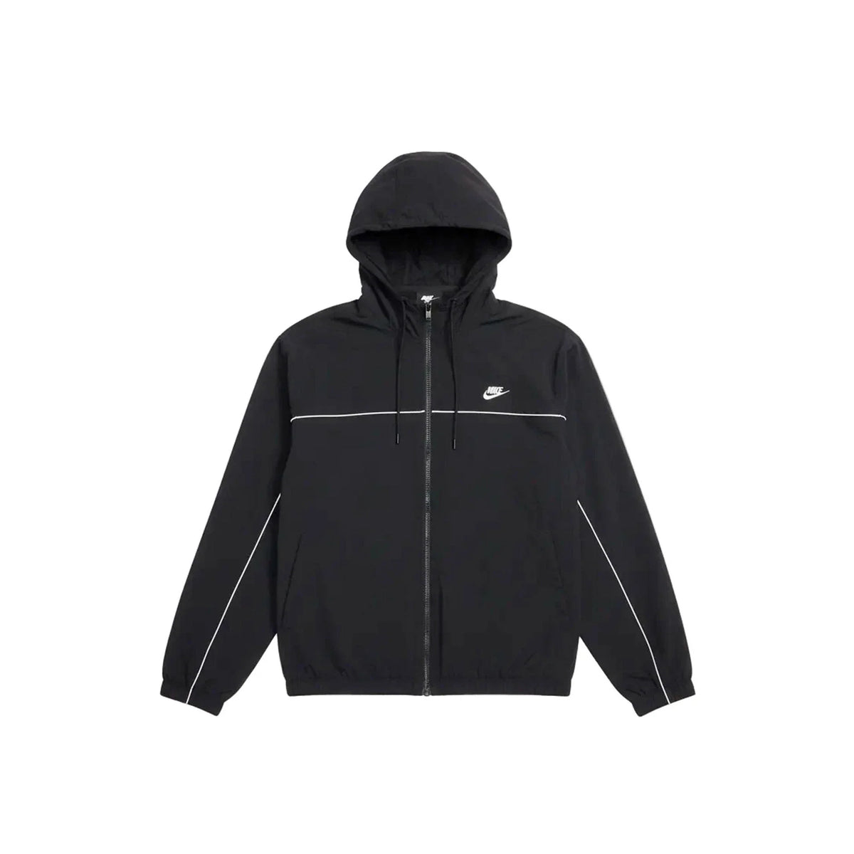 Club Hooded Jacket 'Black / White'