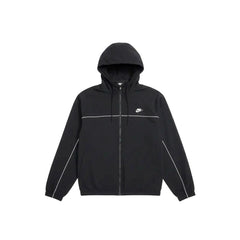 Club Hooded Jacket 'Black / White'