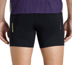 Adizero Pocket 7 Inch Mens Short Running Tights - Black