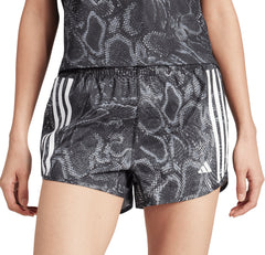 Own The Run Excite AeroReady 4 Inch Womens Running Shorts - Black