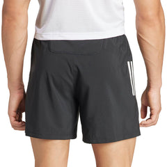 Own The Run 7 Inch Mens Running Shorts - Black